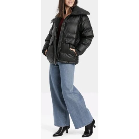 Universal Thread Jackets & Blazers - *Universal Thread* Women's Size Small-Black Puffer Coat-Mid-Length Reg Fit *NWT*